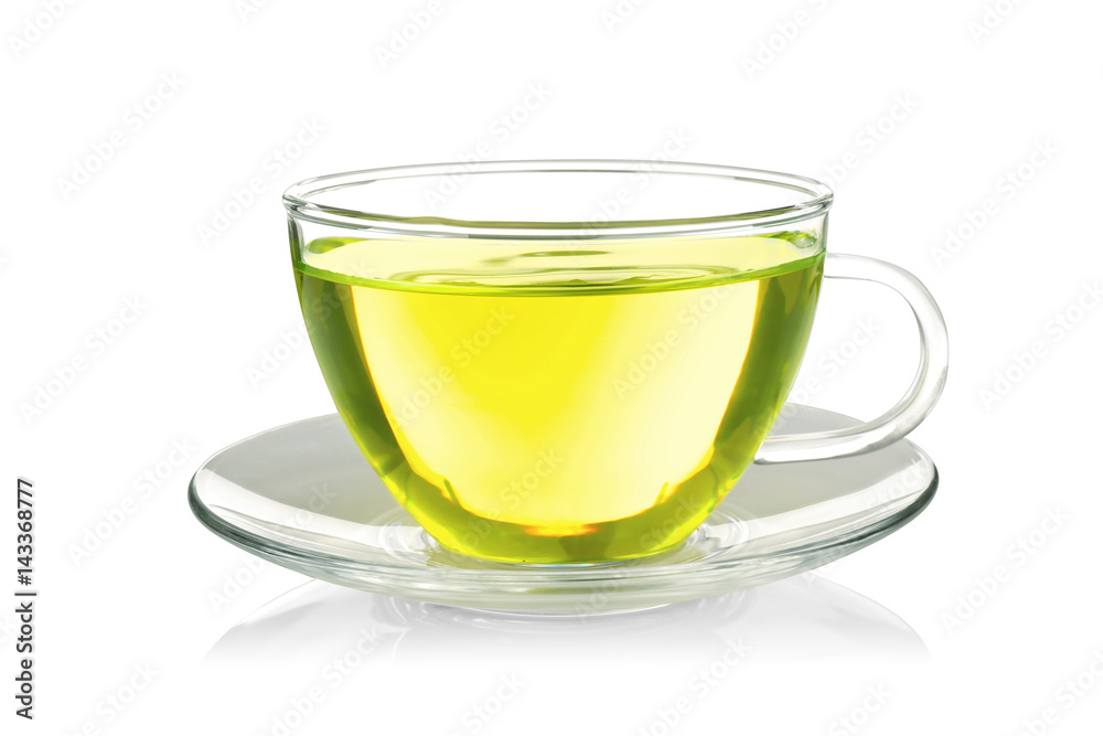 Cup of tea isolated on white Cup of tea isolated on white