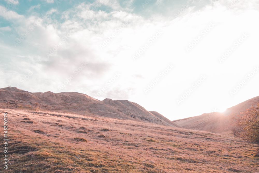 Naklejka premium Cleeve Hill Sunset