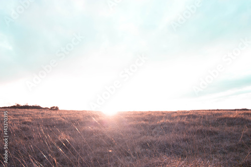 Fototapeta Naklejka Na Ścianę i Meble -  Cleeve Hill Sunset