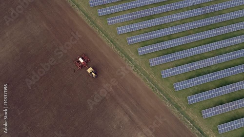 Traditional Farming Meets New Age Solar Farming