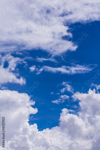 Fototapeta Naklejka Na Ścianę i Meble -  Sky with clouds nature background