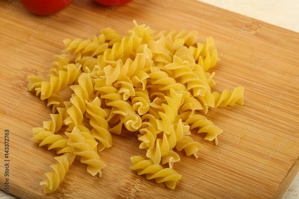Raw fussili Raw fussili