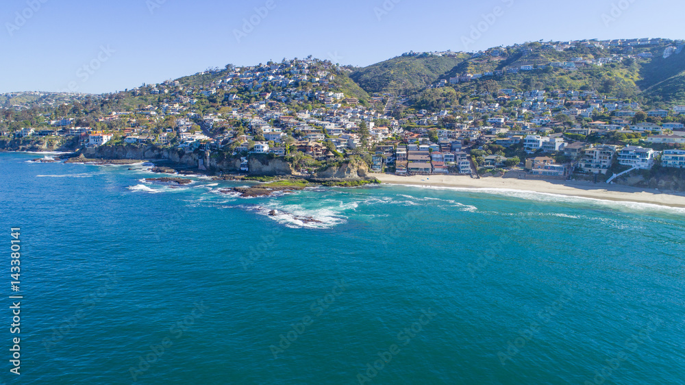 Fototapeta premium Beautiful Laguna Beach, Orange County, California 