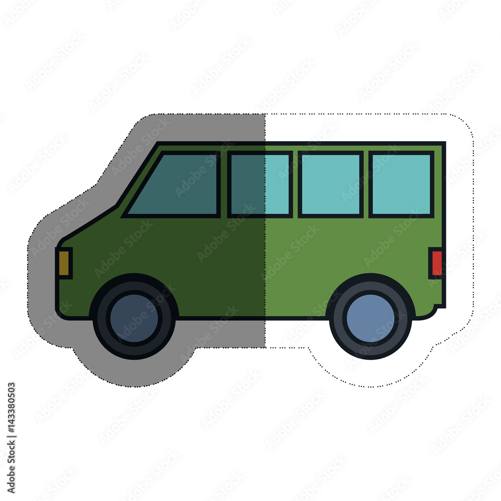 van vehicle icon