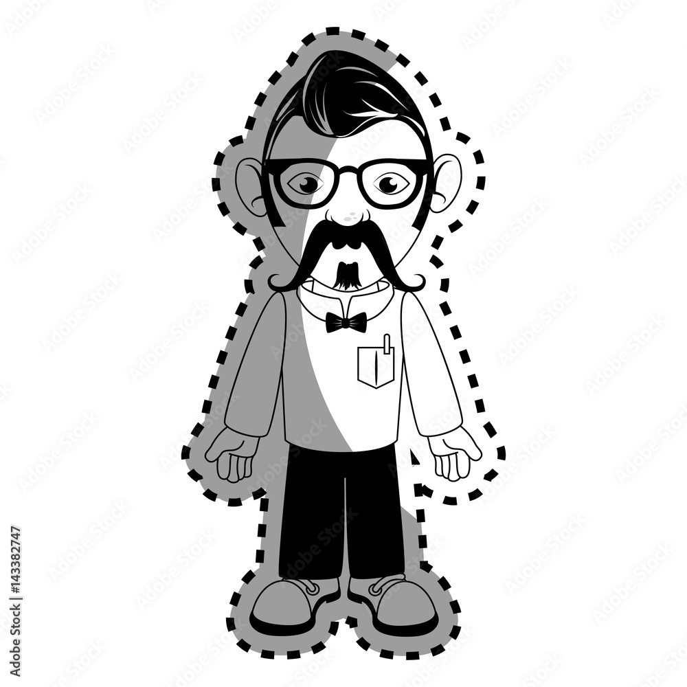 man character hipster style