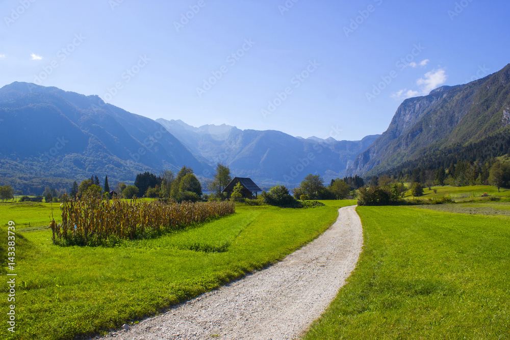 Julian Alps -  panorama around lake Bled, Slovenia