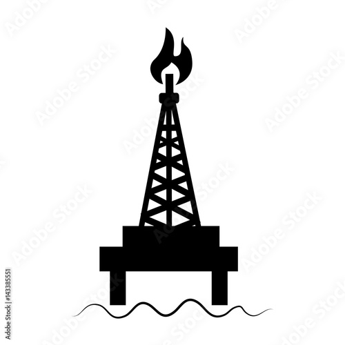 tower industry isolated icon