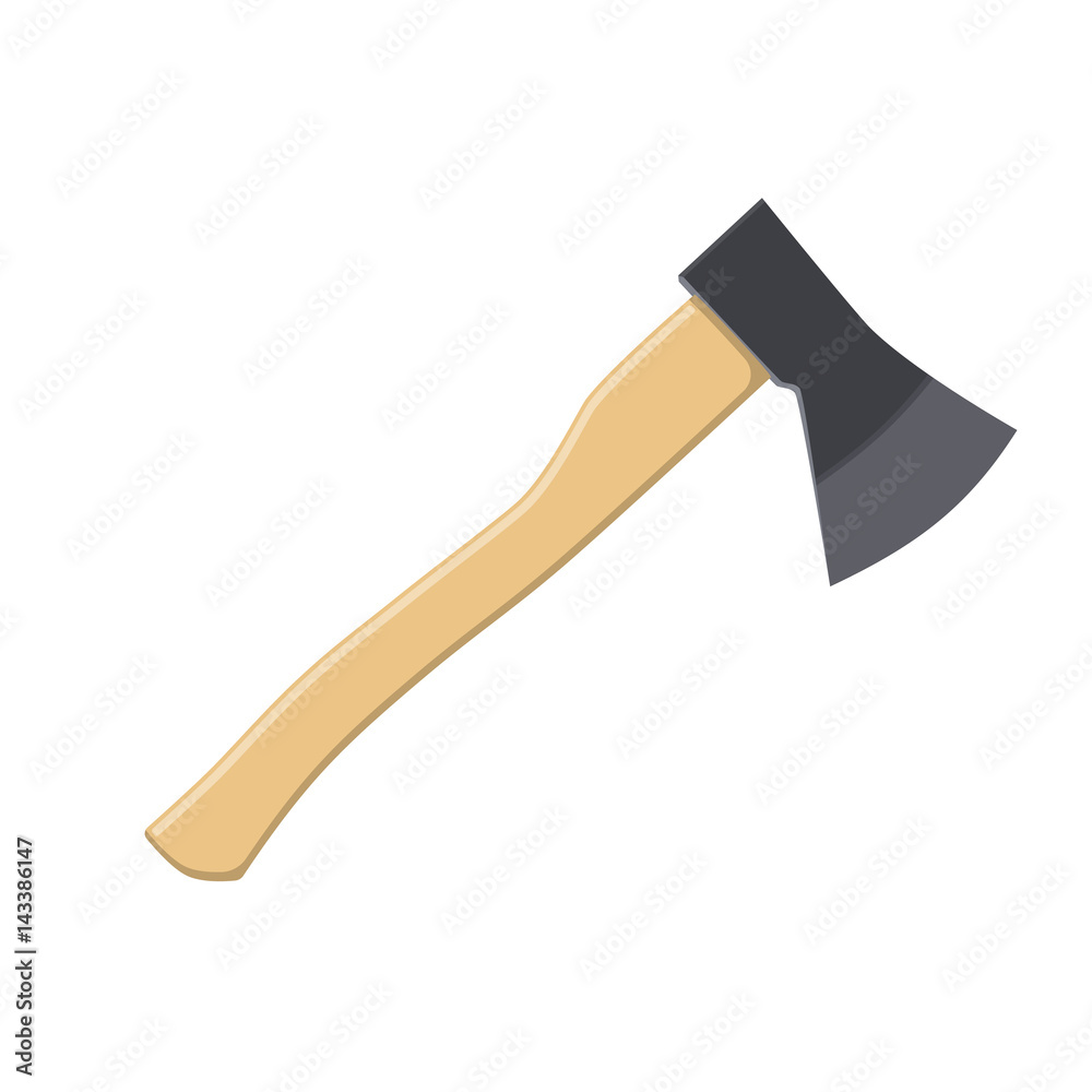 Wooden axe icon Wooden axe icon