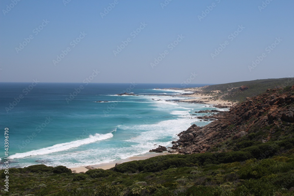 South-west Australian rocky shoreline in the Leeuwin-Naturaliste National Park,2 South-west Australian rocky shoreline in the Leeuwin-Naturaliste National Park,2