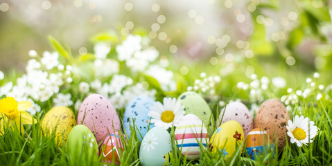 beautiful easter banner
