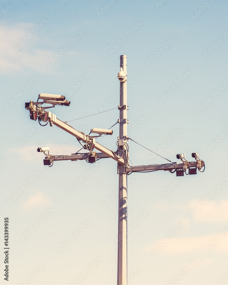 Cctv on the cross-road