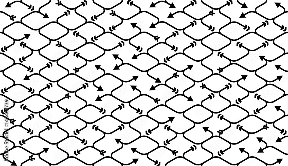 Isometric seamless pattern. Net lines background. Isometric seamless pattern. Net lines background.