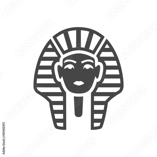Pharaoh icon - simple vector Illustration