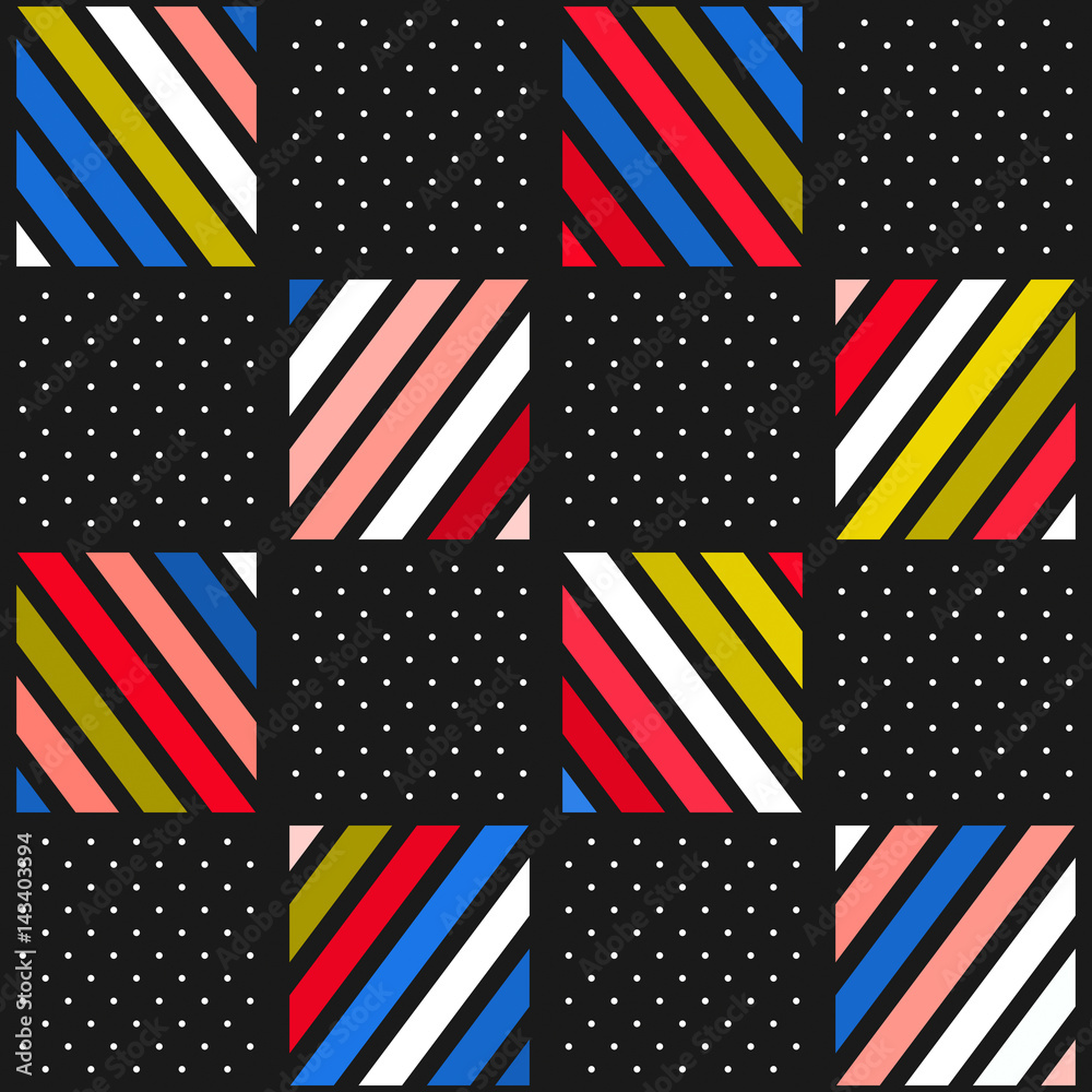 Colorful bright seamless pattern