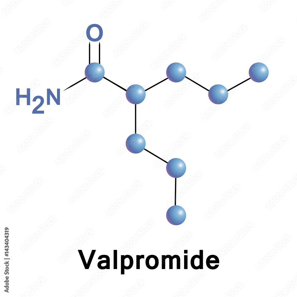 Valpromide is a carboxamide derivative of valproic acid used in the treatment of epilepsy and some affective disorders. 