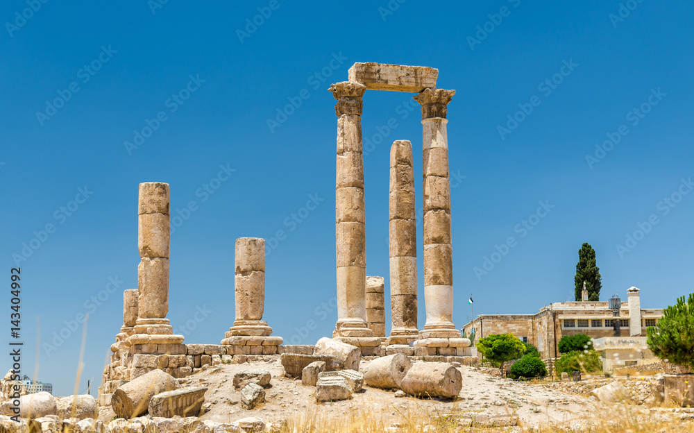 Temple of Hercules at the Amman Citadel, Jabal al-Qal'a