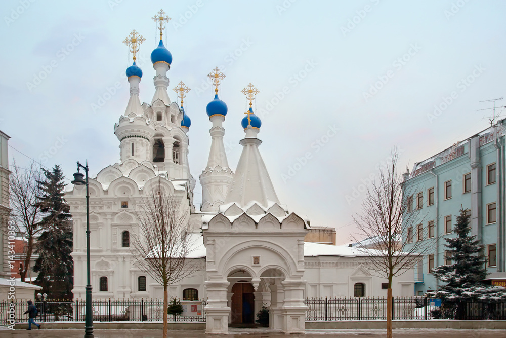 Temple of the Nativity of the Blessed Virgin Mary. Moscow, Russia