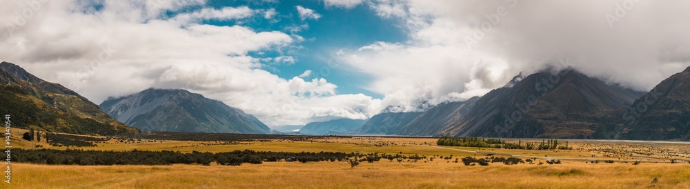 Fototapeta premium Aoraki Mount Cook National Park, NewZealand
