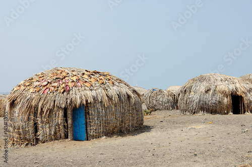 House of people from the El Molo tribe photo