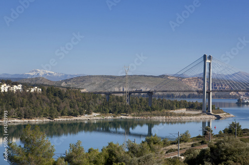 Chalkida new bridge, Euboea, Greece