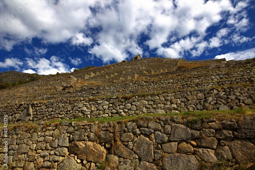 The Inca city of Machu Picchu