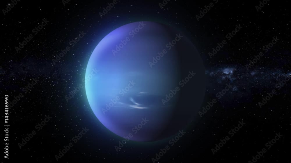 planet Neptune rotation