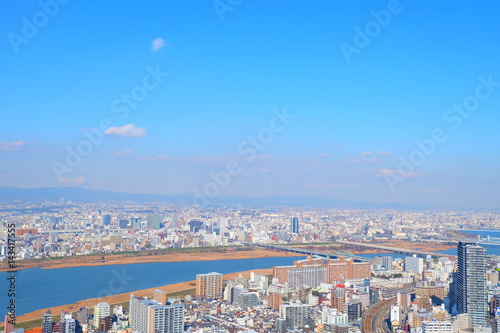 大阪の都市風景
