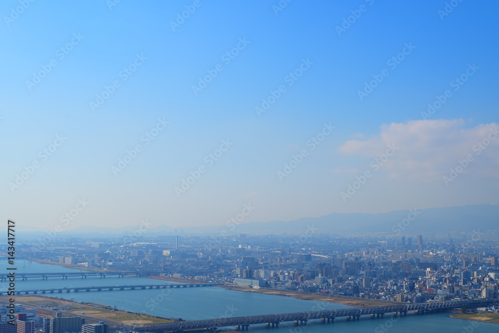 大阪の都市風景
