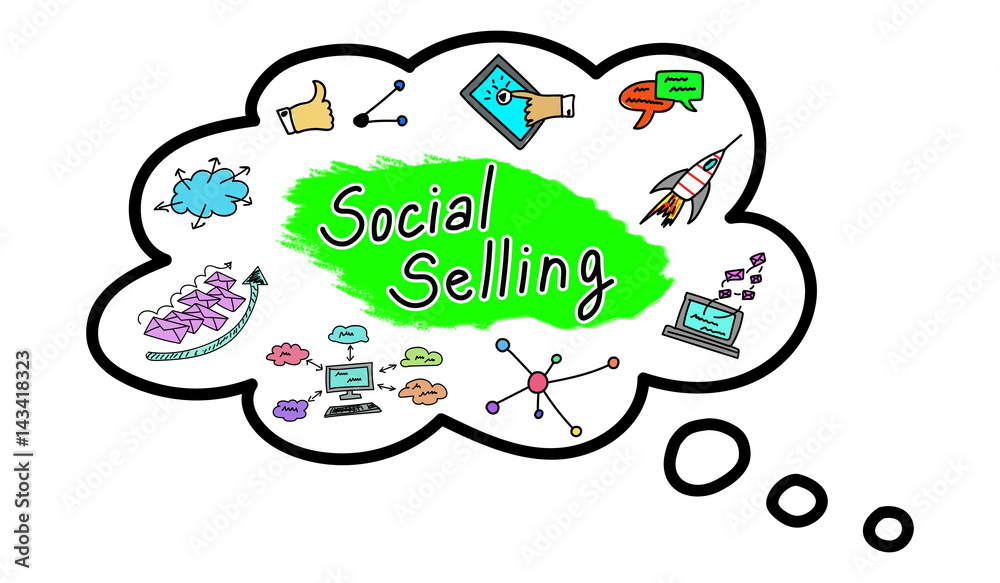 Concept of social selling Concept of social selling