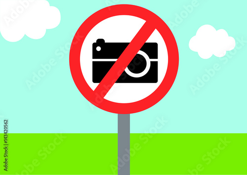  Schild Fotografieren verboten