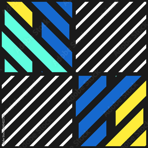 Colorful bright seamless pattern
