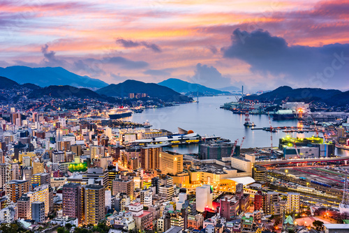 Nagasaki, Japan Skyline photo