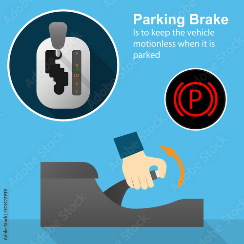 Pulling Parking Brake