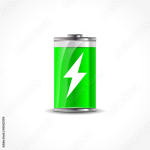 green battery icon