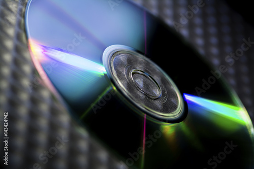 Macro CD-Rom reflections