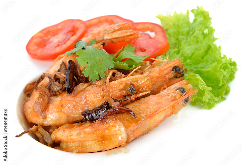 Deep Fried Shrimp with Tamarind Sauce Deep Fried Shrimp with Tamarind Sauce