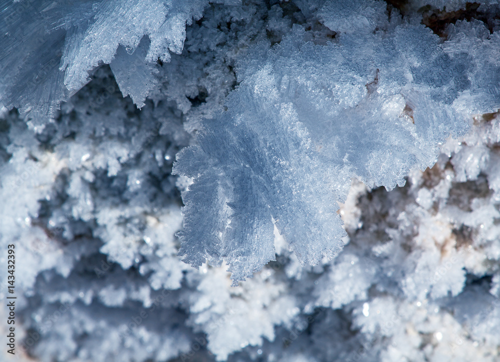 Fototapeta premium Ice crystals