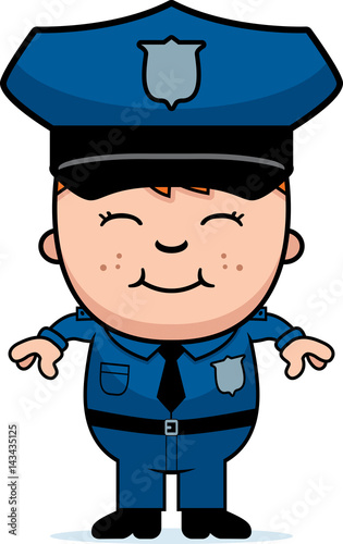 Boy Police Officer