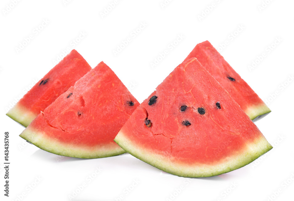 water melon isolated on white background water melon isolated on white background