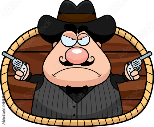Cartoon Gunfighter