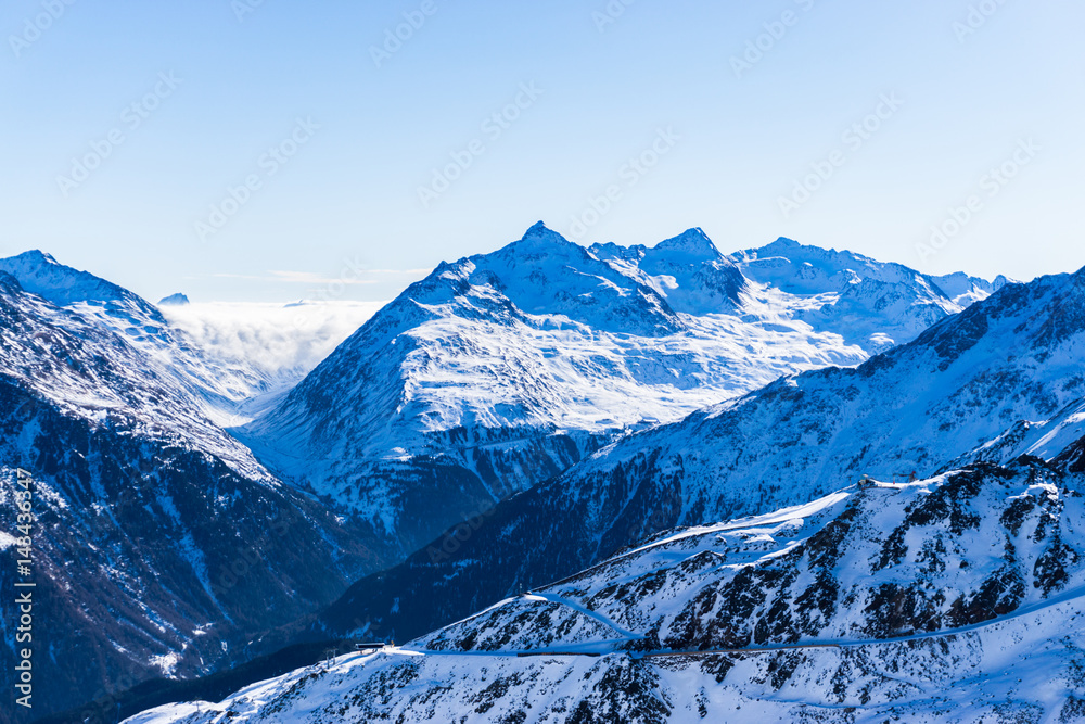 The Alps mountains