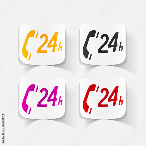 realistic design element: support service