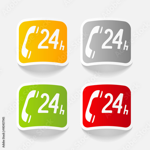 realistic design element: support service