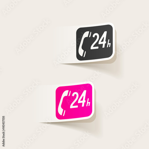 realistic design element: support service