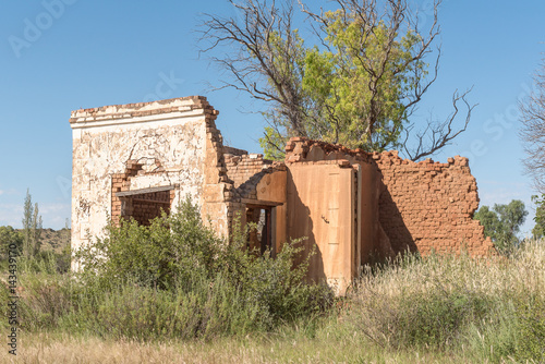 Ruin in Waterkloof near Philippolis photo