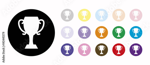 cup champion set icons
