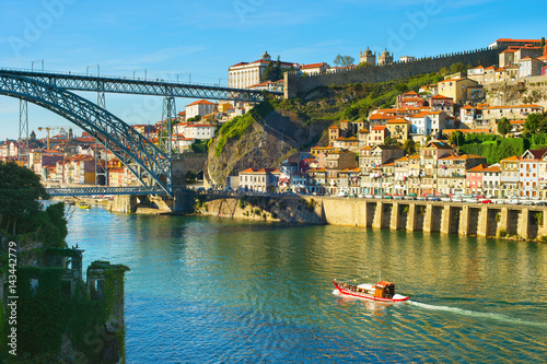 Skyline of beautiful Porto, Portugal