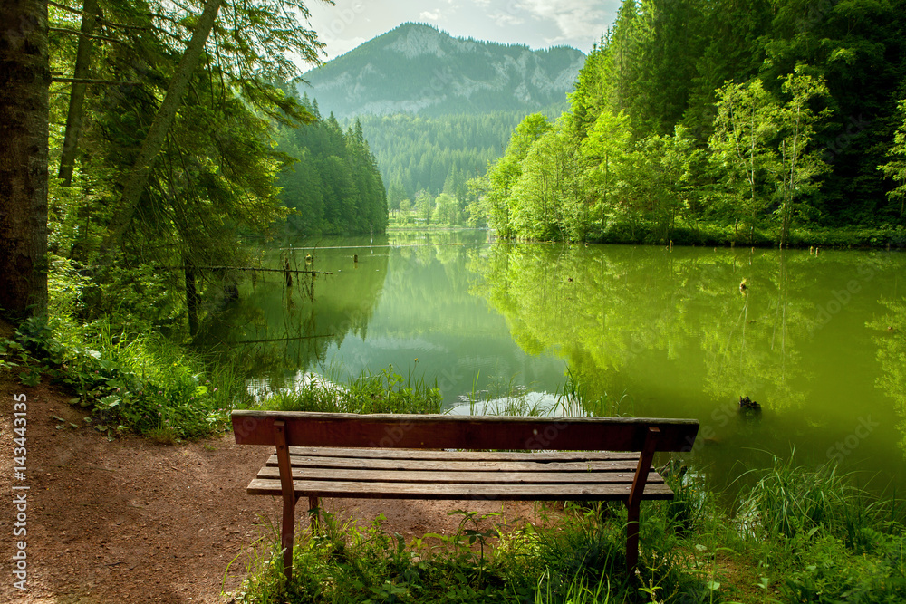Obraz premium Lacul Rosu - Red Lake, Eastern Carpathians, Romania 