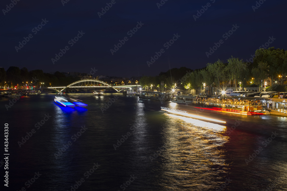 River Sena in Paris by Night