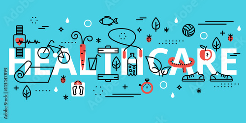 Concept of healthy lifestyle - Healthcare